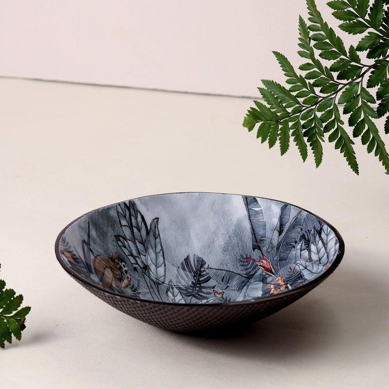 Nature's Canvas - Decal Enamel Bowl - M