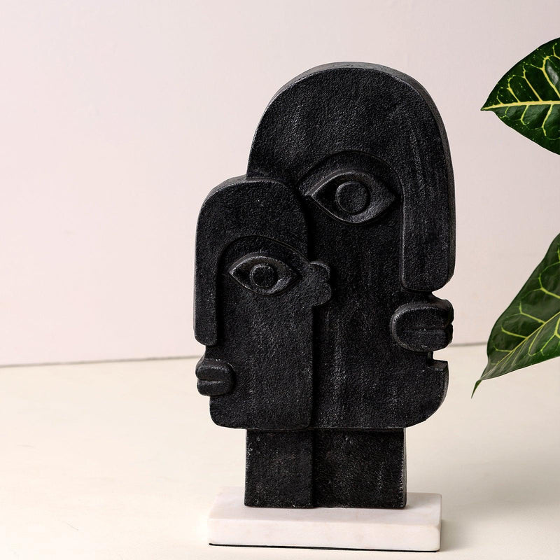 Metal Couple Sculpture