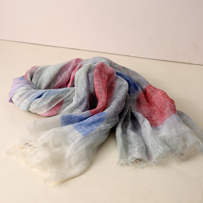 Handwoven Linen Scarf