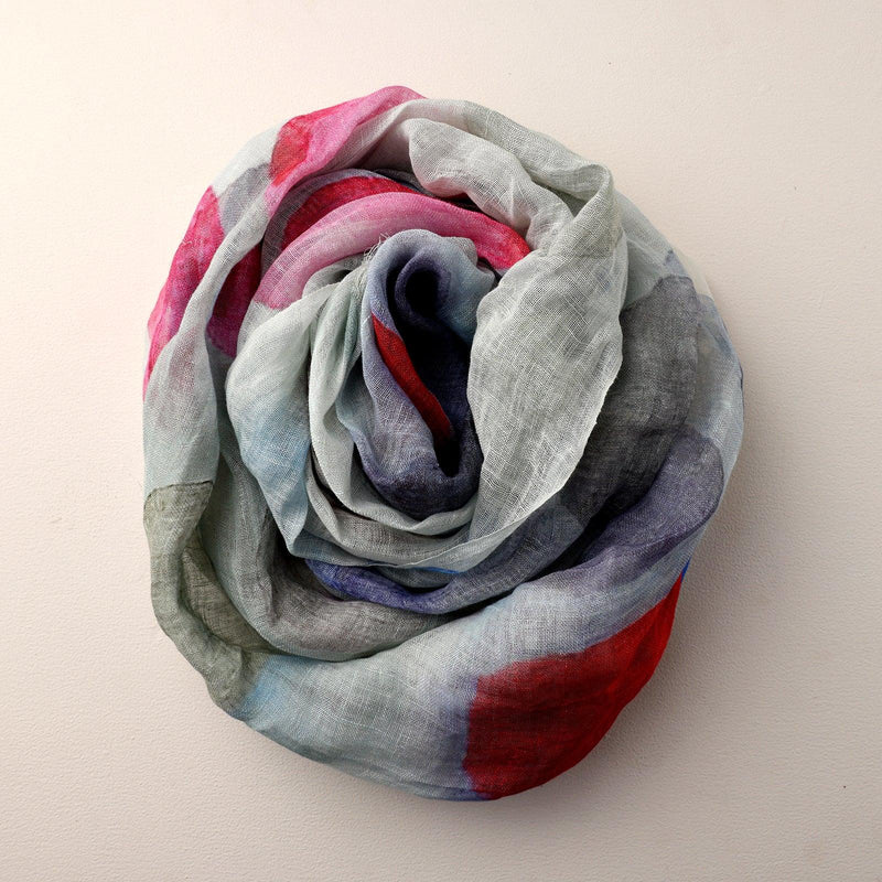 Handwoven Linen Scarf