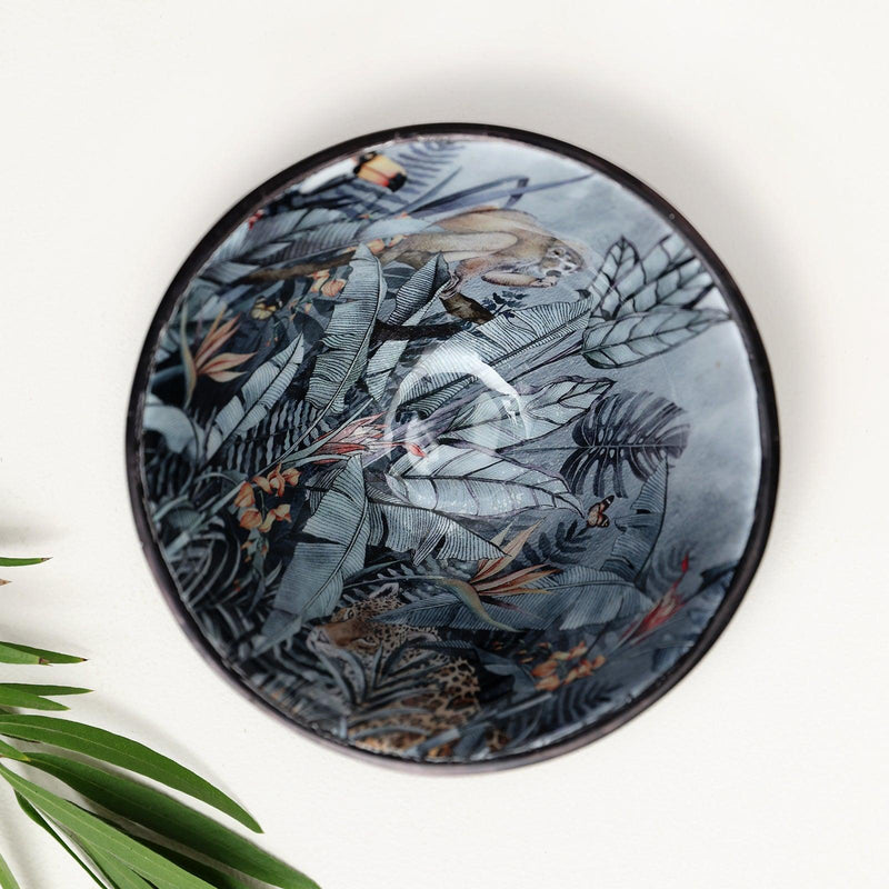 Nature's Canvas - Decal Enamel Bowl - S
