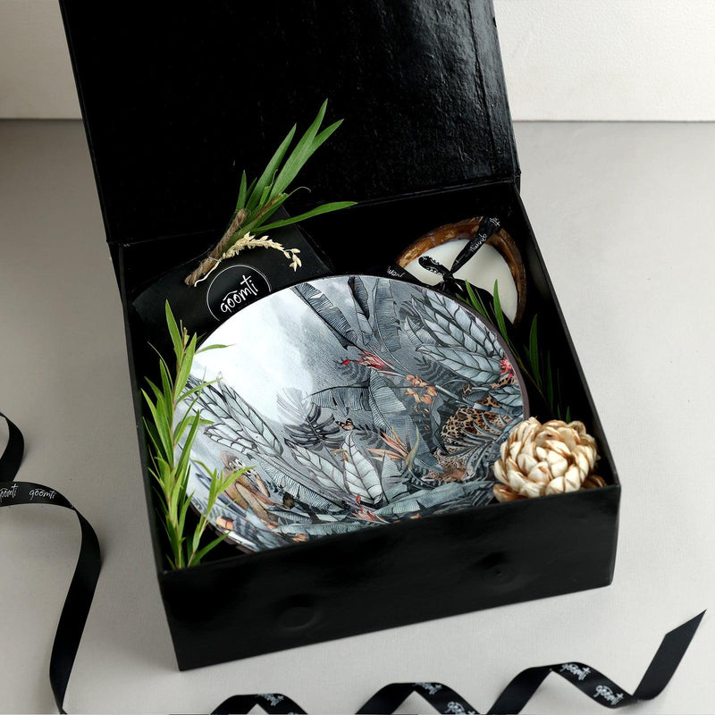 Nature's Canvas - Decal Enamel Bowl - M