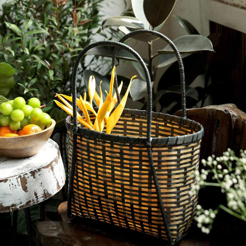 Artisanal Twill Basket
