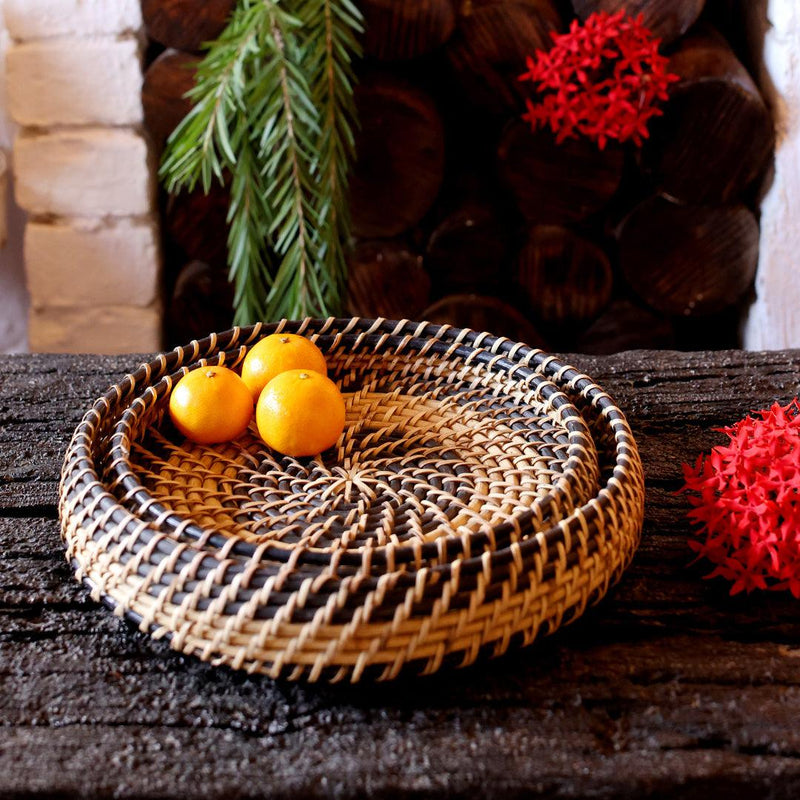 Whispering Willow Cane Trays
