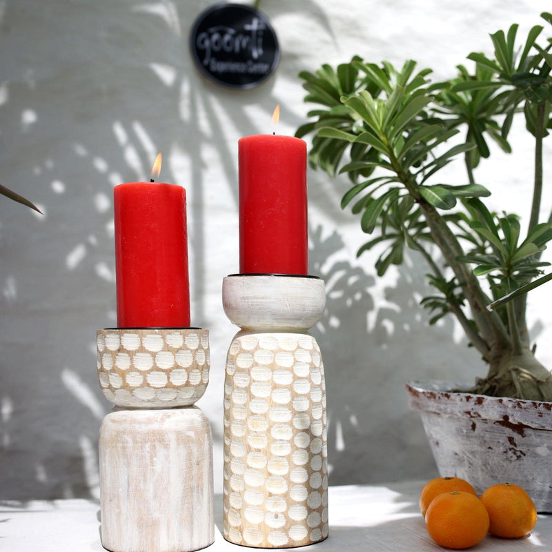 Honeycomb Candle Stand