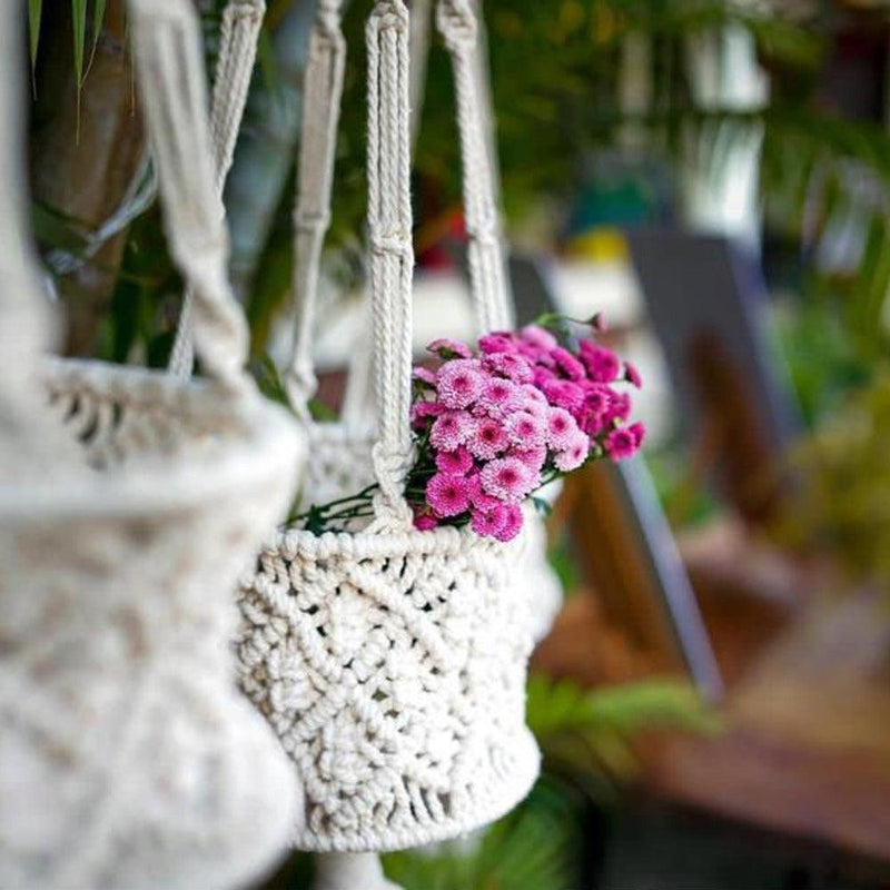Elevare Cotton Hanging Planter